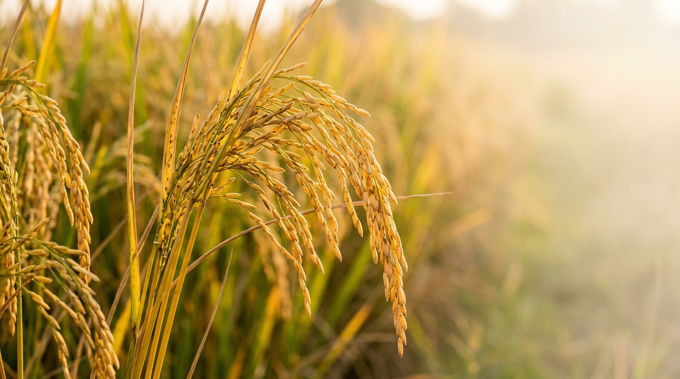 Golden Paddy Wheat Harvest