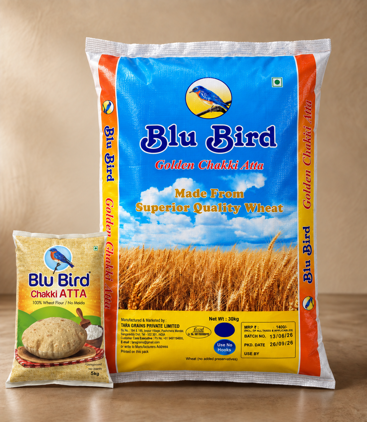 Blu Bird Golden Chakki Atta