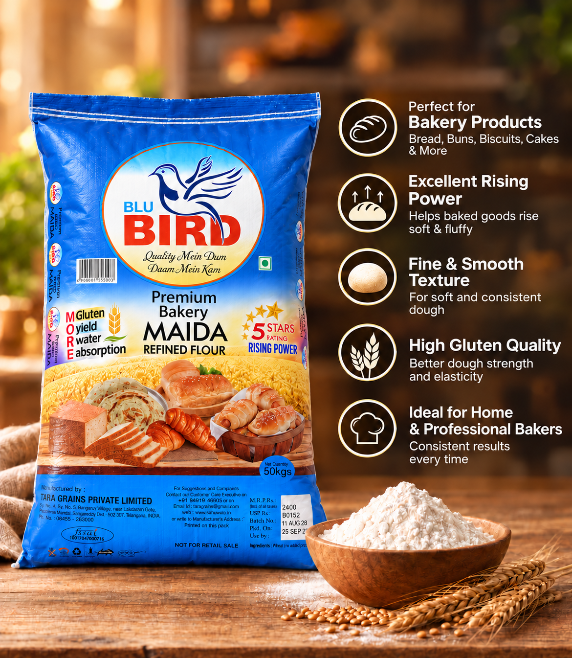 BLU BIRD Premium Bakery Maida preview