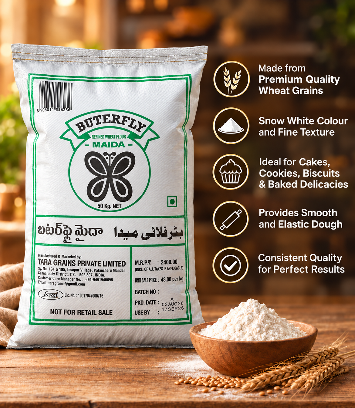 Butterfly Refined Wheat Flour Maida preview